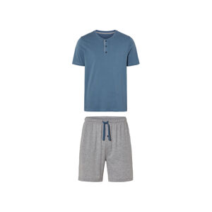 LIVERGY® Pánske pyžamo (XXL (60/62), modrá/sivá)