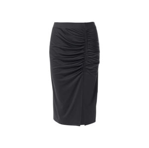 esmara® Dámska midi sukňa, čierna (XS (32/34))