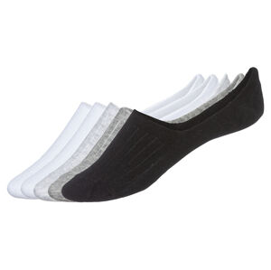 esmara® Dámske členkové ponožky, 5 párov (35/38, biela/sivá/čierna)