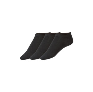 ESMARA® Dámske ľanové ponožky, 3 páry (39/42, čierna)