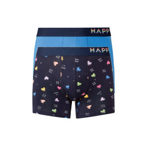 Happy Shorts Pánske boxerky, 2 kusy (M, potlač „Deň otcov“)
